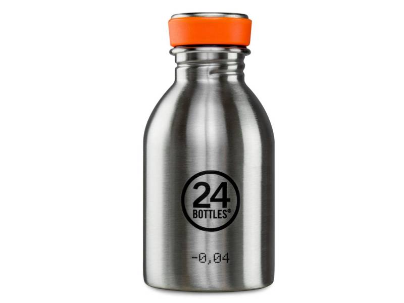 24 Bottles Trinkflasche Urban Bottle Brushed Steel 250ml 24 Bottles Trinkflasche Urban Bottle Brushed Steel 250ml von 24 Bottles