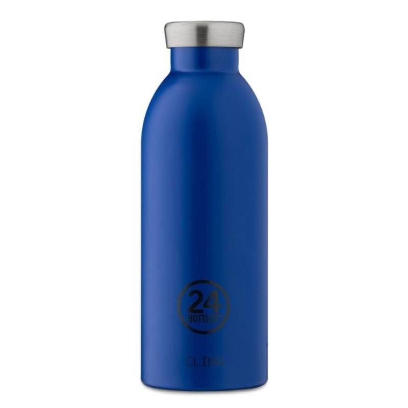 24 Bottles Clima Bottle Isolier-Trinkflasche - Gold Blau - 500 ml von 24 Bottles