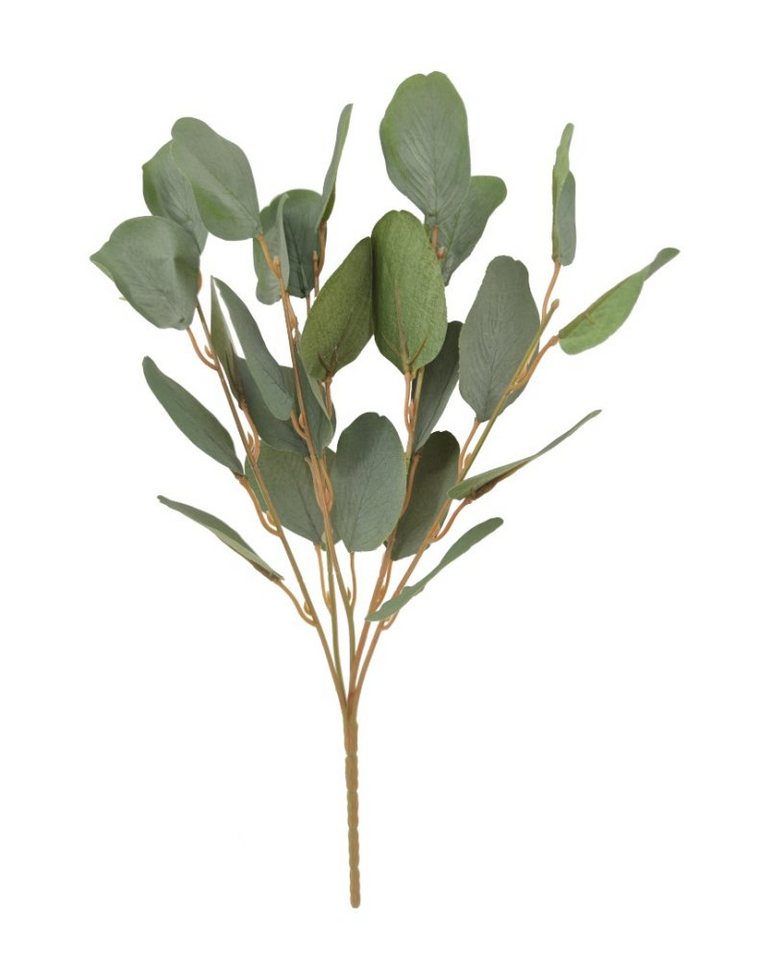 Kunstblume *naturgetreue Kunstpflanze / Strauch / Zweig* Eukalypten (Eucalyptus), 2474U, Höhe 60 cm, künstlich, naturgetreu, täuschend echt von 2474U