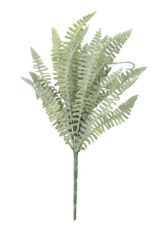 Kunstblume *naturgetreue Kunstpflanze / Strauch / Zweig* Farn, 2474U, Höhe 35 cm, künstlich, naturgetreu, täuschend echt von 2474U