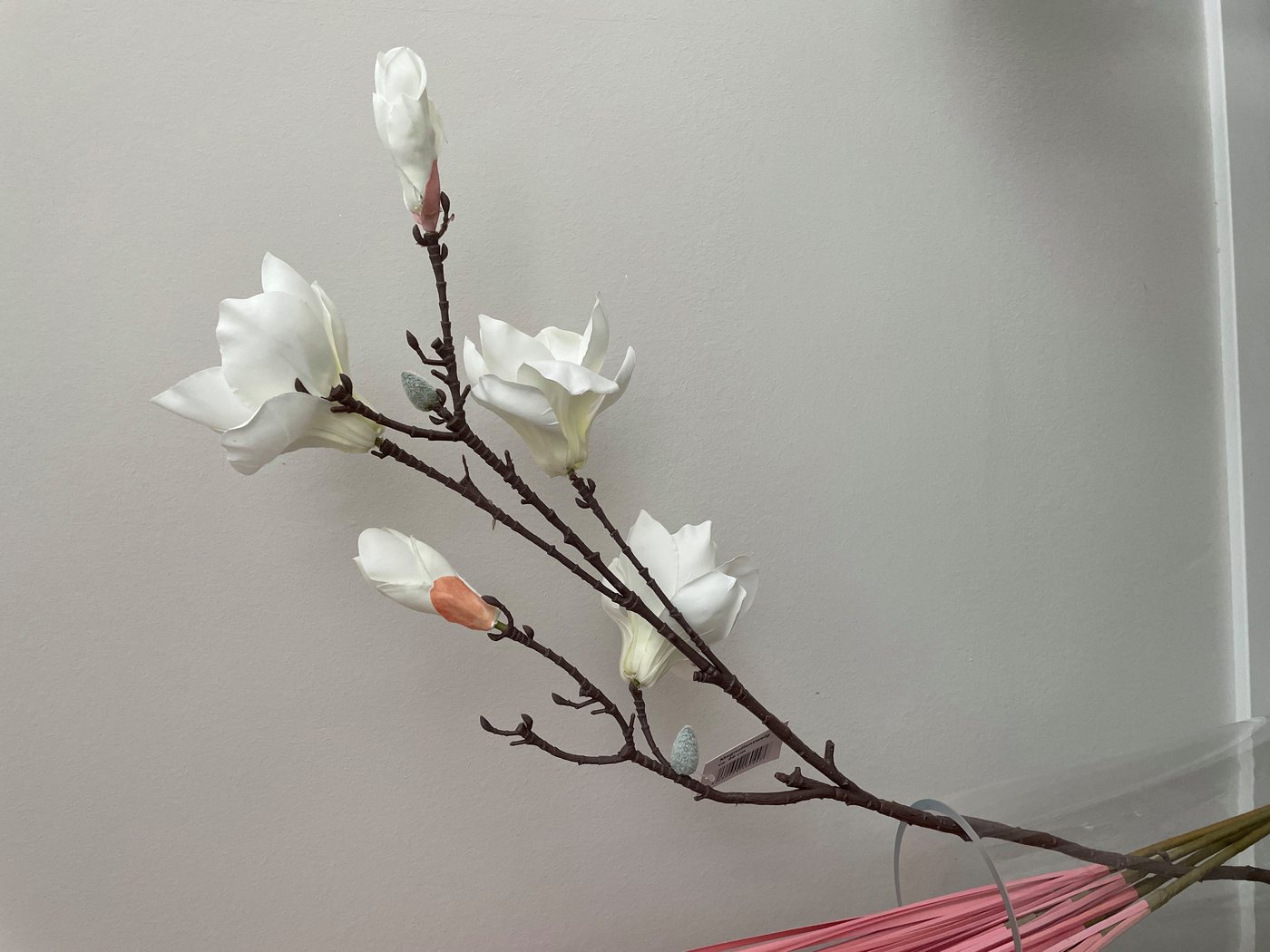 Kunstblume Magnolie (Magnolia), 2474U, Blütenzweig von 2474U