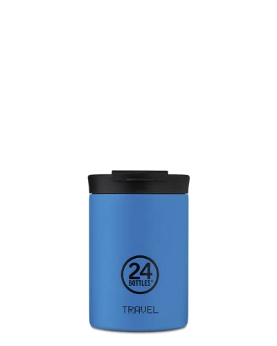 24 Bottles Isolierter Coffee to go Becher 'Travel Tumbler' aus Edelstahl 350 ML, Farbe:Pacific Beach von 24Bottles