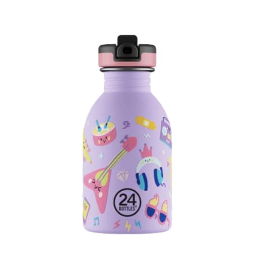 24Bottles Music Friends Trinkflasche, 250 ml von 24Bottles