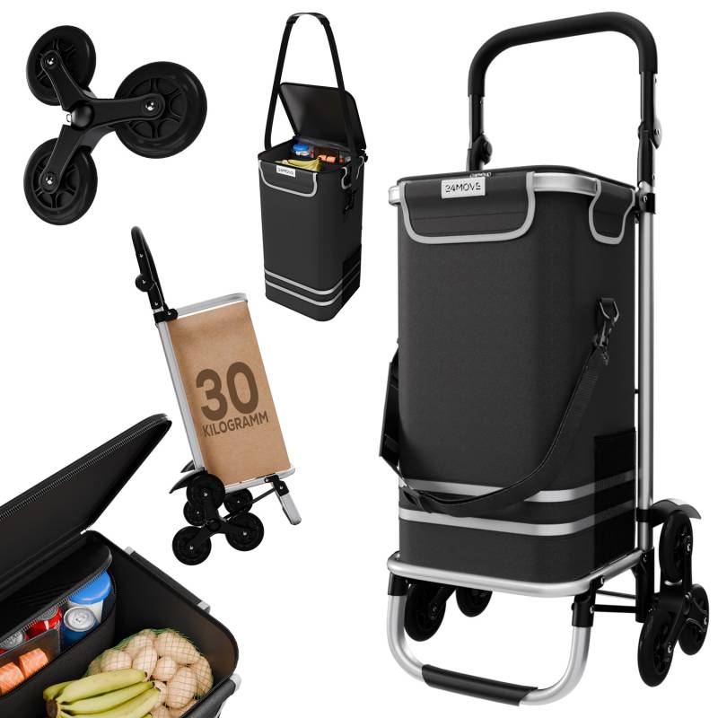 24MOVE® Trolley ALEGRE schwarz von 24MOVE