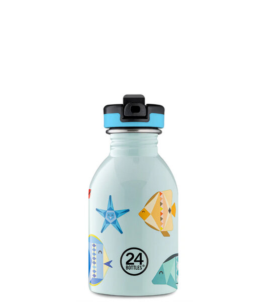 24bottles 0,25l Edelstahl Trinkflasche - verschiedene Farben von 24bottles