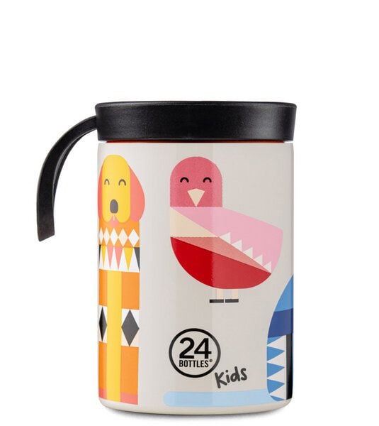 24bottles 350ml Thermos Reisebecher für Snacks aus Edelstahl von 24bottles
