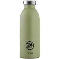 24bottles Thermo-Trinkflasche 0,5l khaki-grün mit Klimadeckel von 24bottles