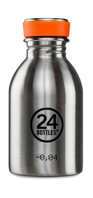 Trinkflasche 0,25l Urban Bottle Edelstahl von 24bottles