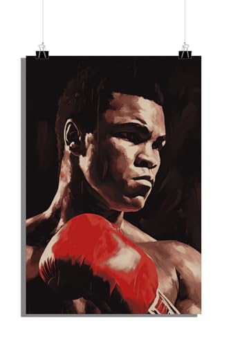 25 Artstreet Muhammad Ali Poster - Klassische Wanddekoration - Hochwertiger Wandkunst-Druck - Perfekt zum Einrahmen (Size 61x91) von 25 Artstreet