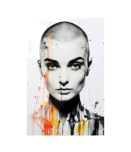 25 Artstreet Sinead O'Connor Poster | Elegante Wanddekoration für Musikliebhaber | Rahmungsfähig (61x91cm) von 25 Artstreet