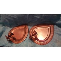 Einzigartige Massive Messing Spaten Geformt 8 Zoll Kerze Halter Wandleuchte Von Wm Rogers Und Söhne von 2BEB