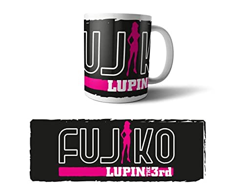 2Bnerd -99206 Tasse Lupin04 Fujiko Mine Silhouette, mehrfarbig von 2Bnerd