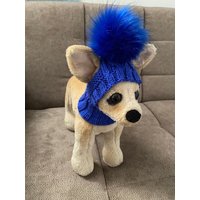 Haustier Kleidung Strickmütze Mit Kunstfell Pom Schönes Geschenk Haustier Kleidung Strickmütze Mit Kunstfell Pom Schönes Geschenk von 2CROWNS