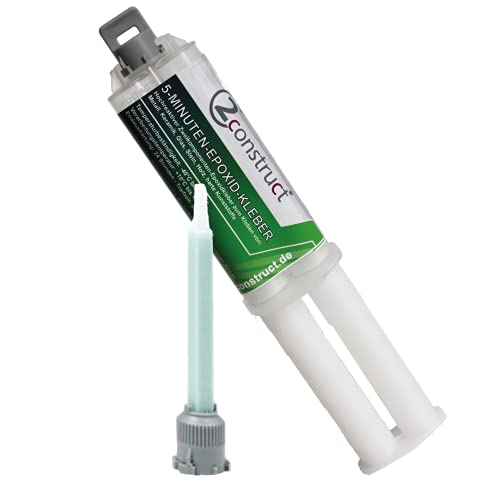 5 Minuten Epoxidharz ConPox-5, 25g, Spritze mit 1 Mischdüse 5 Minuten Epoxidharz ConPox-5, 25g, Spritze mit 1 Mischdüse von 2Construct