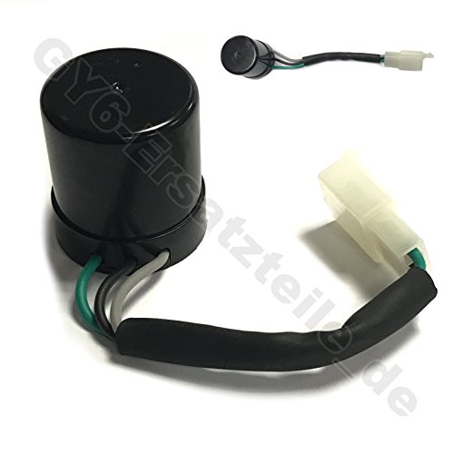 BLINKER RELAIS/BLINKRELAY mit KABEL 3-POLIG für REX JINAN QINGQI SPEEDY CAPRIOLO YIYING KYMCO JMSTAR MKS BAOTIAN KREIDLER FLEX TECH TOPDRIVE ERING RIEJU SUKIDA HYOSUNG GY6 CHINA ROLLER von 2EXTREME