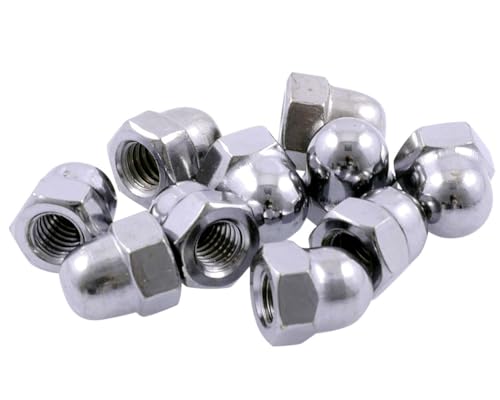 Hutmutter M6 Chrom 10 Stück Hutmutter M6 Chrom 10 Stück von 2EXTREME