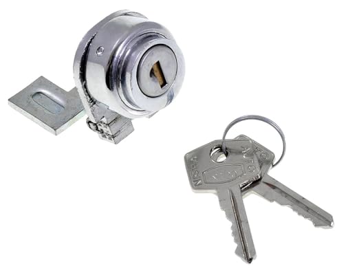 Lenkradschloss kompatibel für Vespa V30 V33 VM VNT1 VN2T GS150 GS3 Ersatz Schloss von 2EXTREME