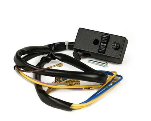 Lichtschalter 9 Kabel 12V kompatibel mit Vespa PX80-200 Bj. 78-83 mit Blinker ohne Batterie von 2EXTREME