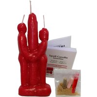 Rot 6-Zoll-Liebespaar Adam & Eva Einheitskerze Set - Liebesritual Fall in Love With Me Spell Rot 6-Zoll-Liebespaar Adam & Eva Einheitskerze Set - Liebesritual Fall in Love With Me Spell von 2GoodLuck