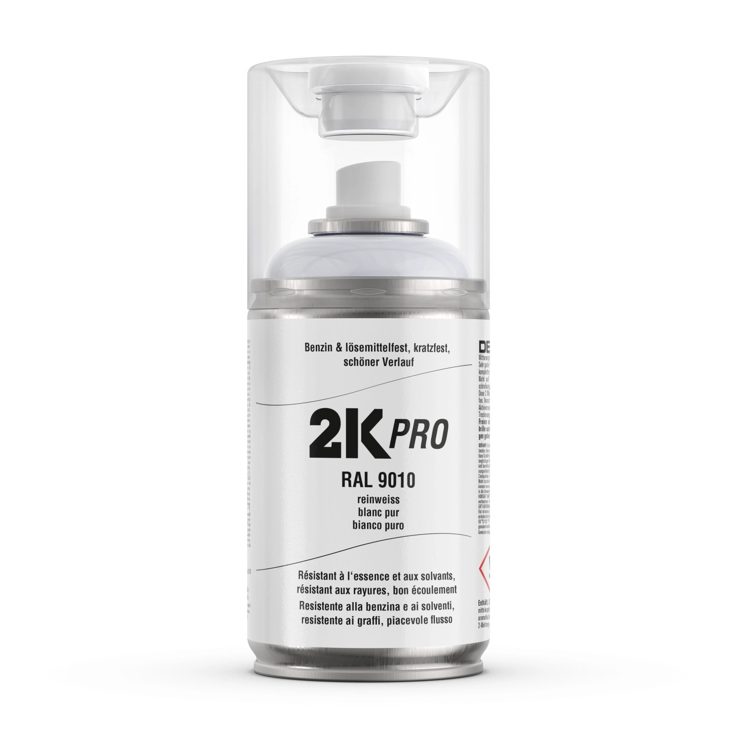 2K PRO Spraydose 250ml RAL9010 Reinweiss Glanz 2K PRO Spraydose 250ml RAL9010 Reinweiss Glanz von 2K PRO
