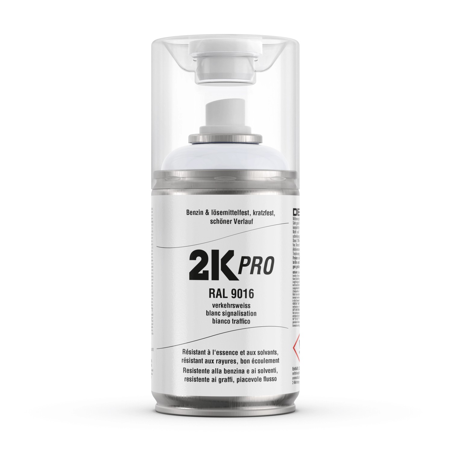 2K PRO Spraydose 250ml RAL9016 Verkehrsweiss Glanz 2K PRO Spraydose 250ml RAL9016 Verkehrsweiss Glanz von 2K PRO