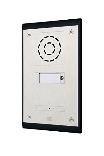 2 N Institut 9153101 Türkommunikations-porte-telefonillo (115 x 39 x 193 mm schwarz silber) von 2N