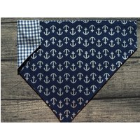 Summer Time Hundehalstuch - Halsband Silver Anchors Strand Urlaub Meer Segeln Bootfahren Summer Time Hundehalstuch - Halsband Silver Anchors Strand Urlaub Meer Segeln Bootfahren von 2PawfectFriends