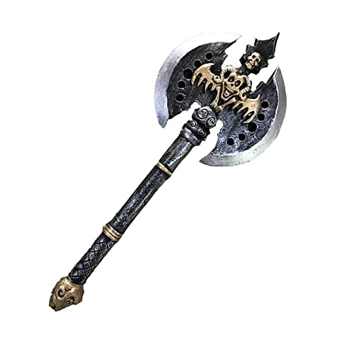 71,1 cm Wow doppelseitige Orc Klinge Kampfaxt, Latexgummi Tolak Barbarian Doppelklinge Kampfaxt LARP Kostüm Cosplay Prop 71,1 cm Wow doppelseitige Orc Klinge Kampfaxt, Latexgummi Tolak Barbarian Doppelklinge Kampfaxt LARP Kostüm Cosplay Prop von 2SupMask