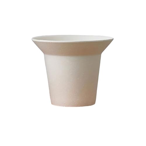 2WFYJNITP Dekorativ Beigefarbener runder Blumentopf, mit Ablaufloch, Desktop-Keramik-Pflanztopf, for Fensterbank, Schlafzimmer, Wohnzimmer, Garten für Zimmerpflanzen 2WFYJNITP Dekorativ Beigefarbener runder Blumentopf, mit Ablaufloch, Desktop-Keramik-Pflanztopf, for Fensterbank, Schlafzimmer, Wohnzimmer, Garten für Zimmerpflanzen von 2WFYJNITP