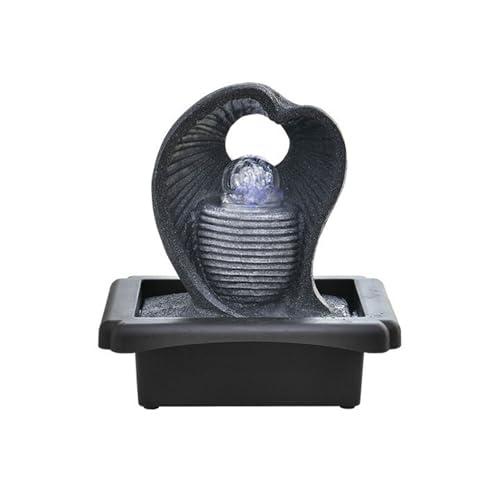 Entspannende Ornamente fließendes Wasser, Zyklus, Feng-Shui-Kugel, Tisch-Brunnen, kleines Büro von 2WFYJNITP