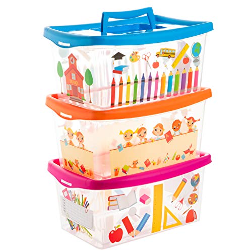 2friends Aufbewahrungsbox Kinder, 3 Aufbewahrungsboxen, 4l Kisten Aufbewahrung mit Deckel, Aufbewahrungsbox mit Deckel Kinder, Plastikbox mit Deckel, Model:Tea 2friends Aufbewahrungsbox Kinder, 3 Aufbewahrungsboxen, 4l Kisten Aufbewahrung mit Deckel, Aufbewahrungsbox mit Deckel Kinder, Plastikbox mit Deckel, Model:Tea von 2friends