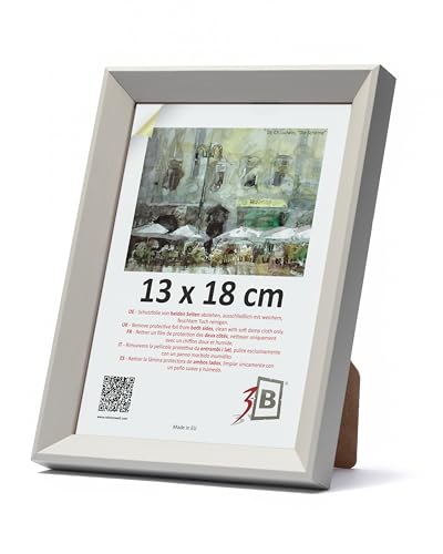 3-B Bilderrahmen VIK - Cappuccino - 13x18 - cm Holzrahmen, Fotorahmen, Portraitrahmen mit Acrylglas 3-B Bilderrahmen VIK - Cappuccino - 13x18 - cm Holzrahmen, Fotorahmen, Portraitrahmen mit Acrylglas von 3-B