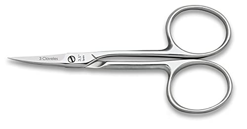 3 CLAVELES TIJERA Bordar RECTA 3.5" B 3C 00055, Kohlenstoffstahl, Plata, 16.58x5.38x1.08 cm von 3 Claveles