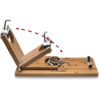 3 Claveles - Klappbarer und drehbarer Schinkenhalter aus Holz 01736 von 3 CLAVELES