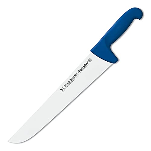 3 CLAVELES CUCHILLO CARNICERO Proflex Azul 30 cm - 12" FH 3C 08056, Alloy Steel, Rosa, 1.25 picometer von 3 Claveles