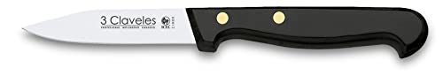 3 CLAVELES CUCHILLO MONDADOR I.POM 8 cm - 3" D 3C 00905, Alloy Steel, Negro, 1.25 picometer 3 CLAVELES CUCHILLO MONDADOR I.POM 8 cm - 3" D 3C 00905, Alloy Steel, Negro, 1.25 picometer von 3 Claveles