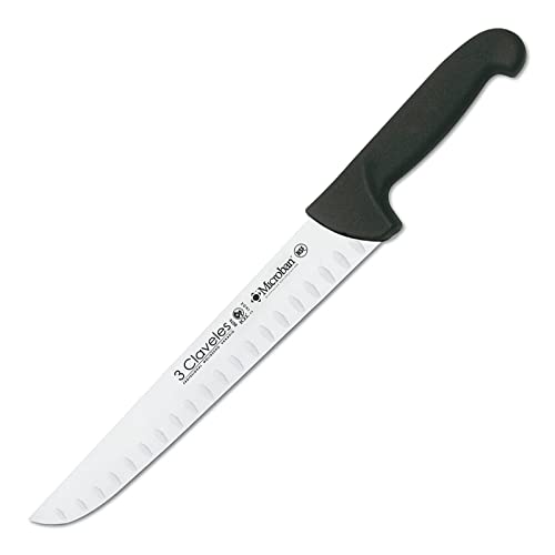 CUCHILLO CARNICERO ALVEOLADO PROFLEX NEGRO 26 cm - 10,5" FH 3C von 3 Claveles