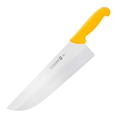CUCHILLO CARNICERO POLIPROPILENO AMARILLO 32 cm - 13" FH 3C von 3 Claveles