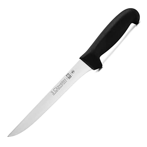 CUCHILLO DESHUESAR POLIPROPILENO NEGRO 18 cm - 7" FH 3C CUCHILLO DESHUESAR POLIPROPILENO NEGRO 18 cm - 7" FH 3C von 3 Claveles