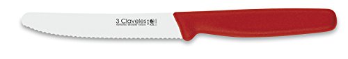 CUCHILLO MESA ROJO I.PL. 11 cm FH 3C von 3 Claveles