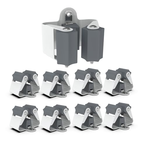 3-H 8 Stück Besenhalterung Wand Gartengerätehalter Gerätehalter Set, Wandhalterung Gartengeräte Halterung für Besen Haus Garten Schaufel Wandhalter Werkzeughalter Stahl, Schwarz 3-H 8 Stück Besenhalterung Wand Gartengerätehalter Gerätehalter Set, Wandhalterung Gartengeräte Halterung für Besen Haus Garten Schaufel Wandhalter Werkzeughalter Stahl, Schwarz von 3-H