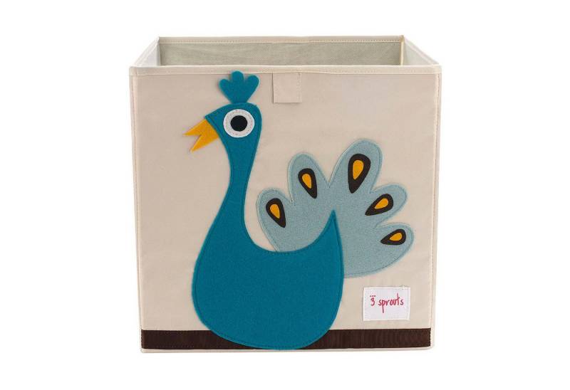 3 Sprouts Aufbewahrungsbox 3 Sprouts - Aufbewahrungsbox Pfau von 3 Sprouts