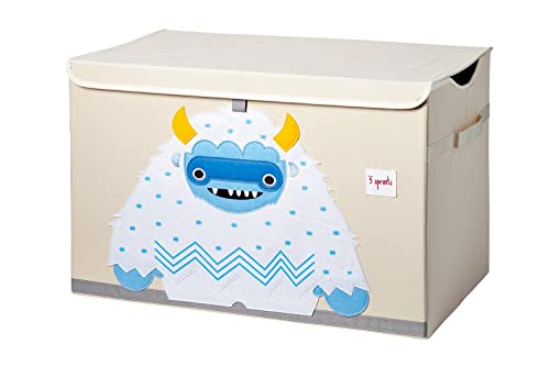 3 Sprouts Spielzeugkiste mit Deckel – Aufbewahrungsbox für Kinderzimmer, Spielzeugbox für Kinder, Spielzeug Kiste - Yeti 3 Sprouts Spielzeugkiste mit Deckel – Aufbewahrungsbox für Kinderzimmer, Spielzeugbox für Kinder, Spielzeug Kiste - Yeti von 3 Sprouts