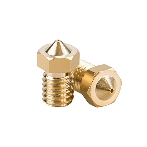 5 Stck. 3D-Drucker Düse Nozzle 0.5mm für E3D Hot Ends V5, V6 von 321-kontor