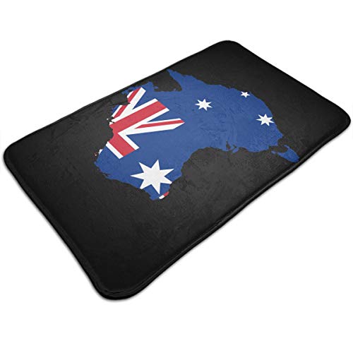321 Eingangsmatte Flagge Von Australien Teppich Personalisiert Türvorleger Mikrofaser Küchenmatte 40X60Cm Für Einzugsgeschenke, Deko, Innenbereich von 321