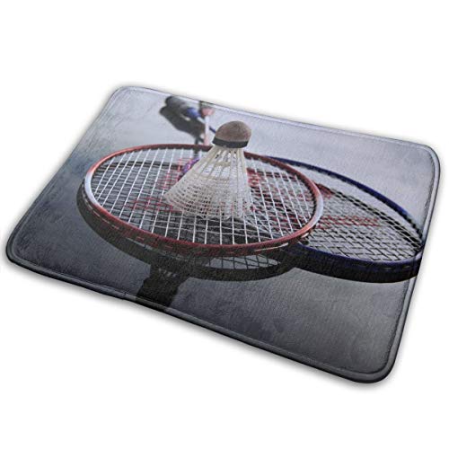 321 Mats Badminton Türvorleger Waschbar Fußmatte Wasserdicht Einstiegsteppich 40X60Cm Für Innenbereich, Deko, Flur von 321