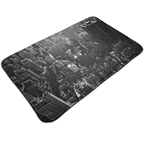 321 Schuhabtreter New York City Fussmatte rutschfeste Fußabstreifer Mikrofaser Fußmatten 40X60Cm Für Flur, Haustür, Küche von 321