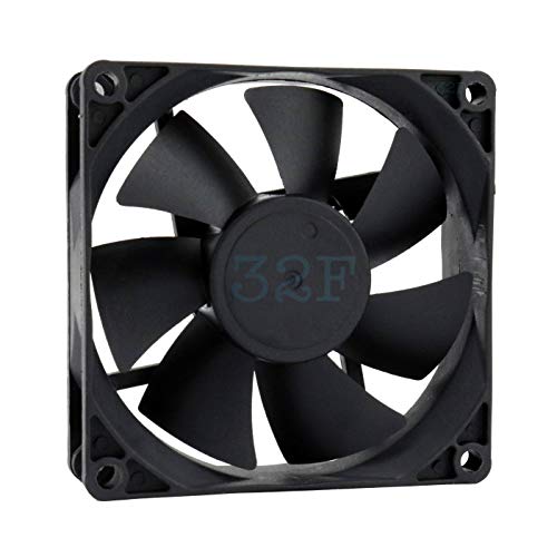 32F Lüfter 80 mm 80 x 80 x 25 2500 RPM 5 V 0,16 A DC Gehäuselüfter Radiallüfter Air Fan 8 cm 80 mm 3 Fäden 3 Pin mit Tachimeter-Sensor Kühlung 80 x 80 x 25 cm von IANPAV