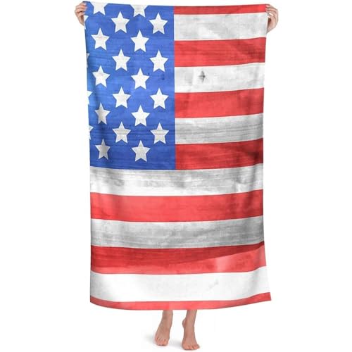 351 Velours Badetuch Usa Flagge 80X130Cm Sandfreiem Handtuch Saugstark Duschtuch Tragbares Badehandtuch Für Reisen Outdoor Yoga von 351