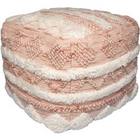 360 Living Hocker Bohist 200 rosa creme B/H/T: ca. 50x45x50 cm von 360 Living